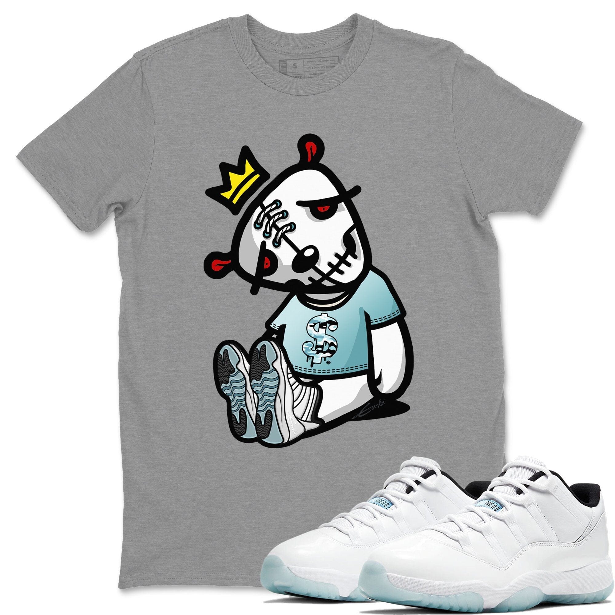 Jordan 11 Legend Blue Sneaker Match Tees Dead Dolls Sneaker Tees Jordan 11 Legend Blue Sneaker Release Tees Unisex Shirts