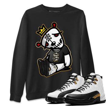 Jordan 12 Royalty Sneaker Match Tees Dead Dolls Sneaker Tees Jordan 12 Royalty Sneaker Release Tees Unisex Shirts