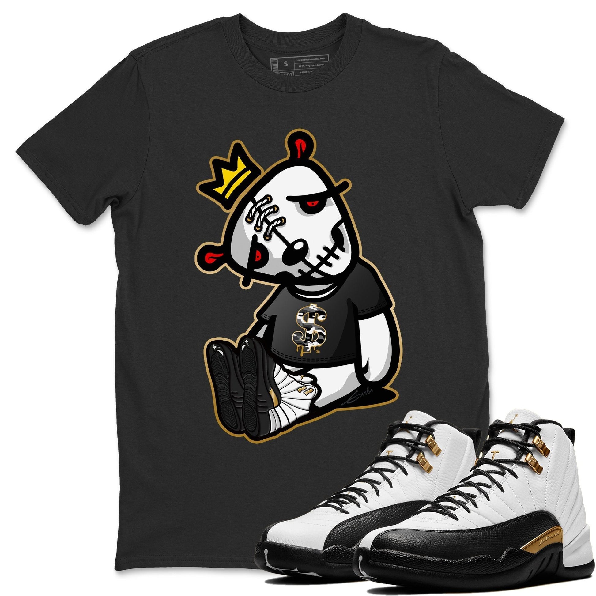 Jordan 12 Royalty Sneaker Match Tees Dead Dolls Sneaker Tees Jordan 12 Royalty Sneaker Release Tees Unisex Shirts