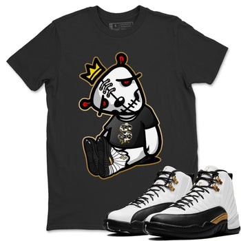 Jordan 12 Royalty Sneaker Match Tees Dead Dolls Sneaker Tees Jordan 12 Royalty Sneaker Release Tees Unisex Shirts