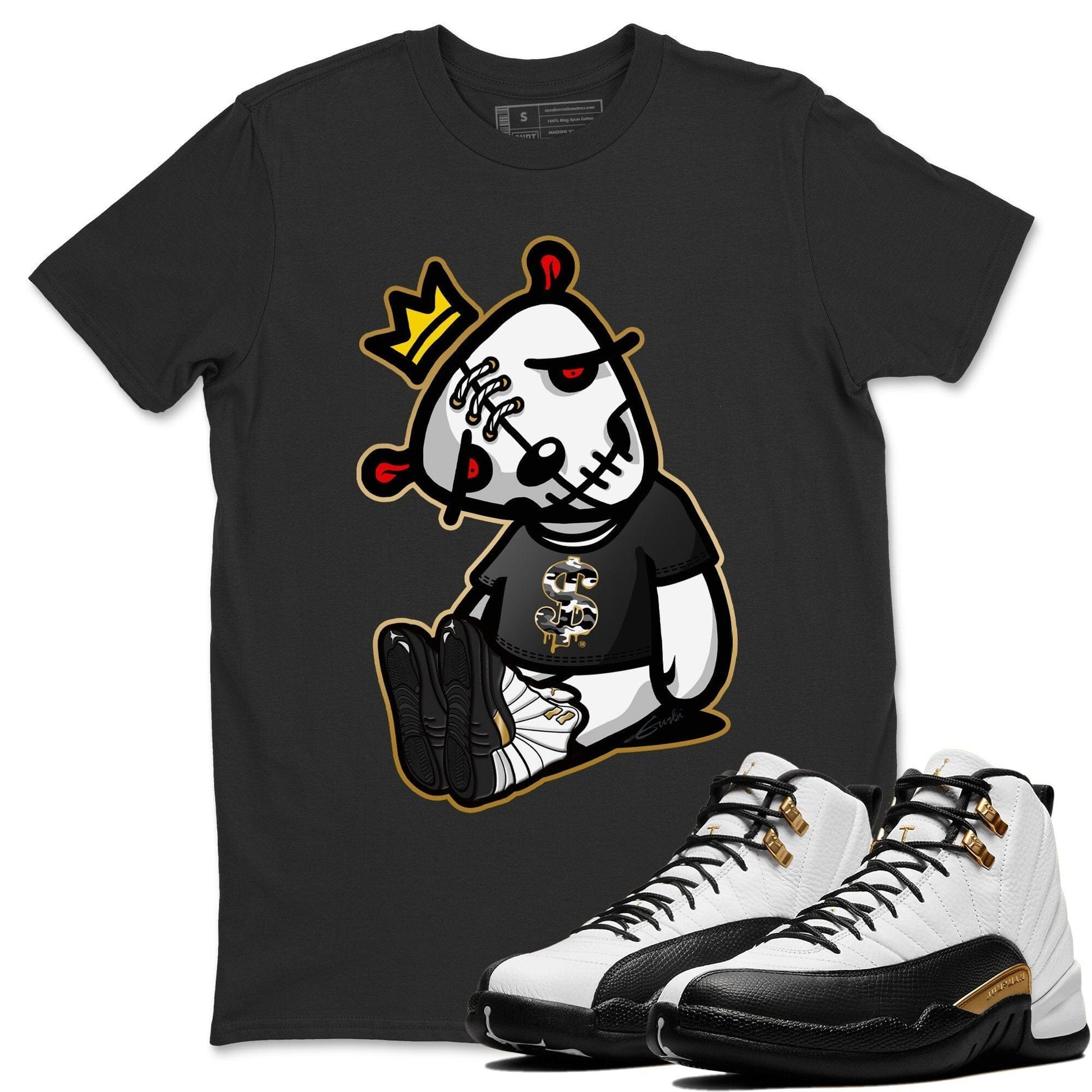 Jordan 12 Royalty Sneaker Match Tees Dead Dolls Sneaker Tees Jordan 12 Royalty Sneaker Release Tees Unisex Shirts