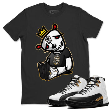 Jordan 12 Royalty Sneaker Match Tees Dead Dolls Sneaker Tees Jordan 12 Royalty Sneaker Release Tees Unisex Shirts