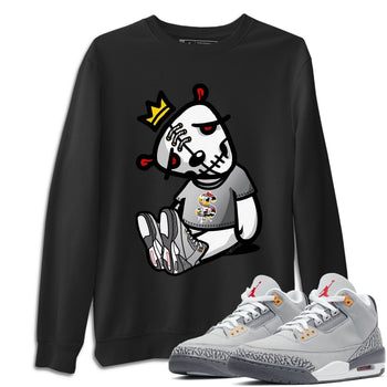 Jordan 3 Cool Grey Sneaker Match Tees Dead Dolls Sneaker Tees Jordan 3 Cool Grey Sneaker Release Tees Unisex Shirts