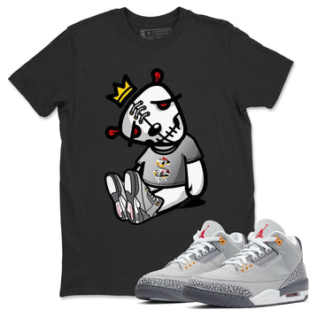 Jordan 3 Cool Grey Sneaker Match Tees Dead Dolls Sneaker Tees Jordan 3 Cool Grey Sneaker Release Tees Unisex Shirts