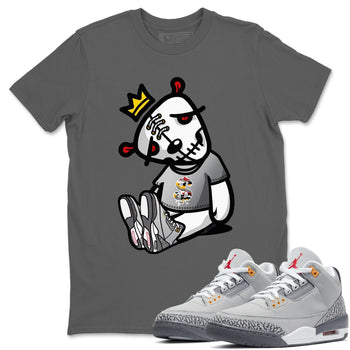 Jordan 3 Cool Grey Sneaker Match Tees Dead Dolls Sneaker Tees Jordan 3 Cool Grey Sneaker Release Tees Unisex Shirts