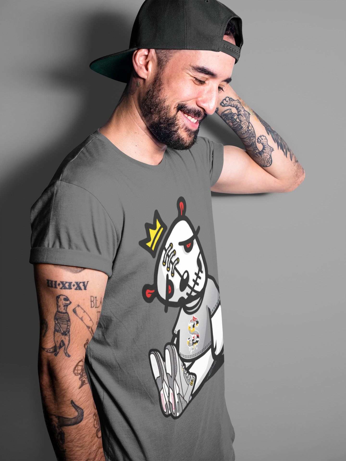 Jordan 3 Cool Grey Sneaker Match Tees Dead Dolls Sneaker Tees Jordan 3 Cool Grey Sneaker Release Tees Unisex Shirts