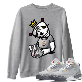 Jordan 3 Cool Grey Sneaker Match Tees Dead Dolls Sneaker Tees Jordan 3 Cool Grey Sneaker Release Tees Unisex Shirts