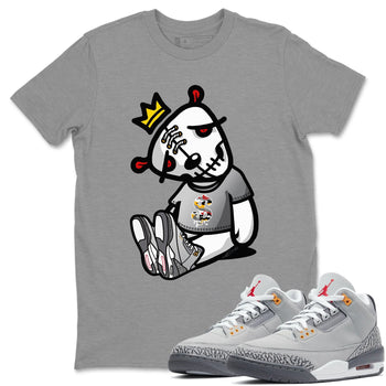 Jordan 3 Cool Grey Sneaker Match Tees Dead Dolls Sneaker Tees Jordan 3 Cool Grey Sneaker Release Tees Unisex Shirts