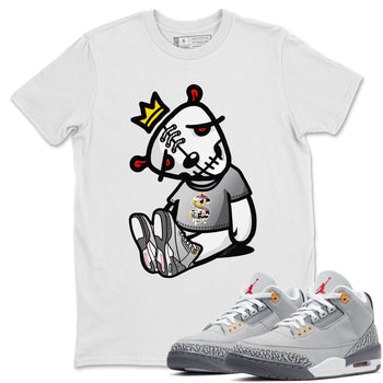 Jordan 3 Cool Grey Sneaker Match Tees Dead Dolls Sneaker Tees Jordan 3 Cool Grey Sneaker Release Tees Unisex Shirts