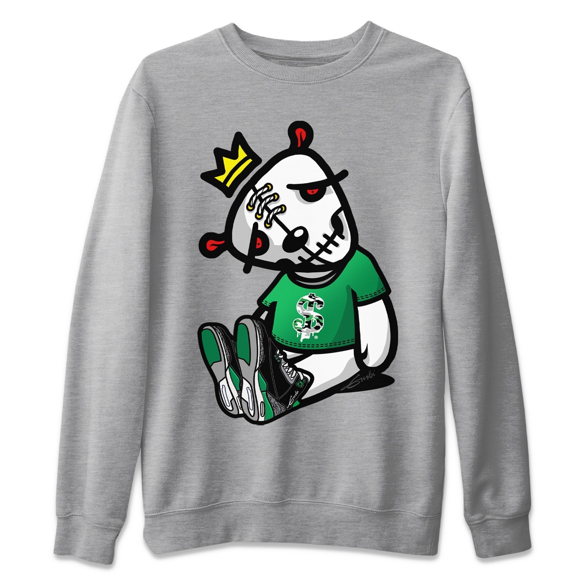 Jordan 3 Pine Green Sneaker Match Tees Dead Dolls Sneaker Tees Jordan 3 Pine Green Sneaker Release Tees Unisex Shirts