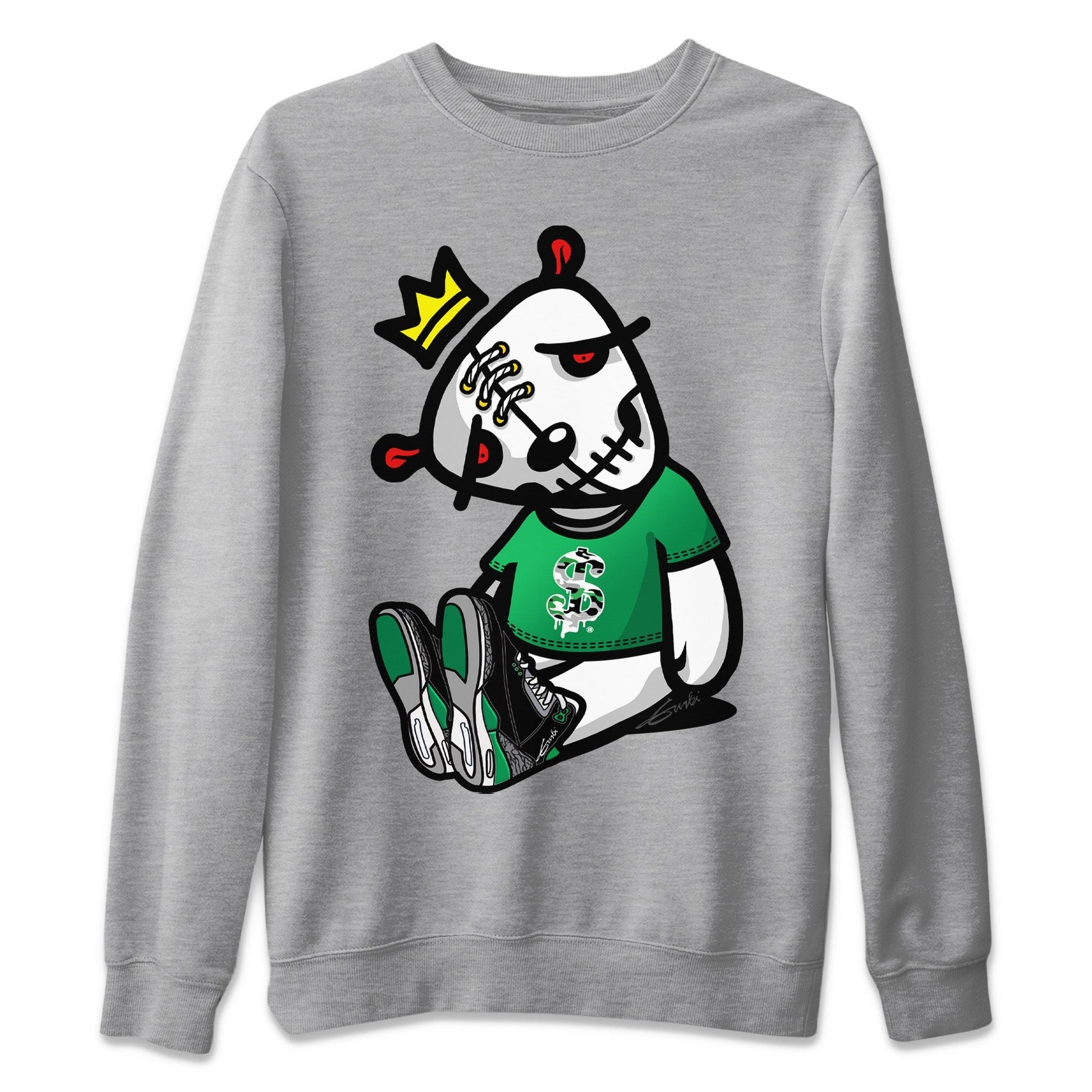 Jordan 3 Pine Green Sneaker Match Tees Dead Dolls Sneaker Tees Jordan 3 Pine Green Sneaker Release Tees Unisex Shirts