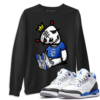 Jordan 3 Racer Blue Sneaker Match Tees Dead Dolls Sneaker Tees Jordan 3 Racer Blue Sneaker Release Tees Unisex Shirts