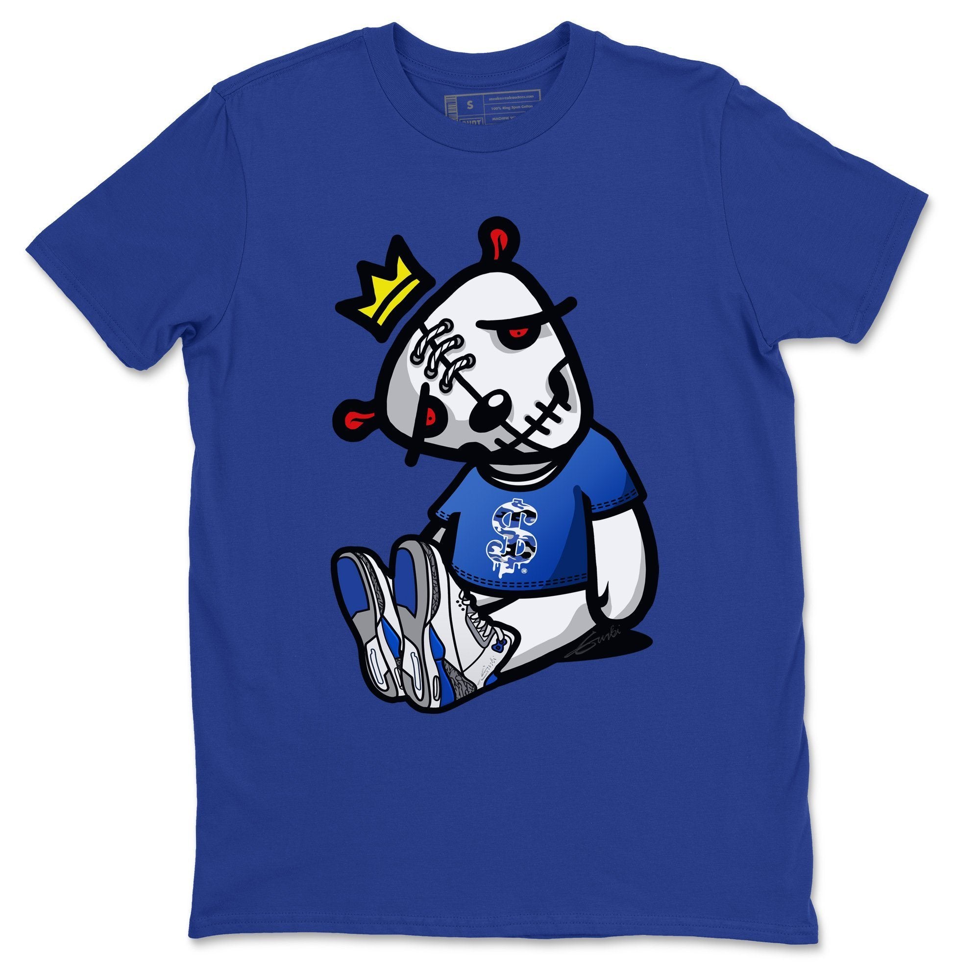 Jordan 3 Racer Blue Sneaker Match Tees Dead Dolls Sneaker Tees Jordan 3 Racer Blue Sneaker Release Tees Unisex Shirts