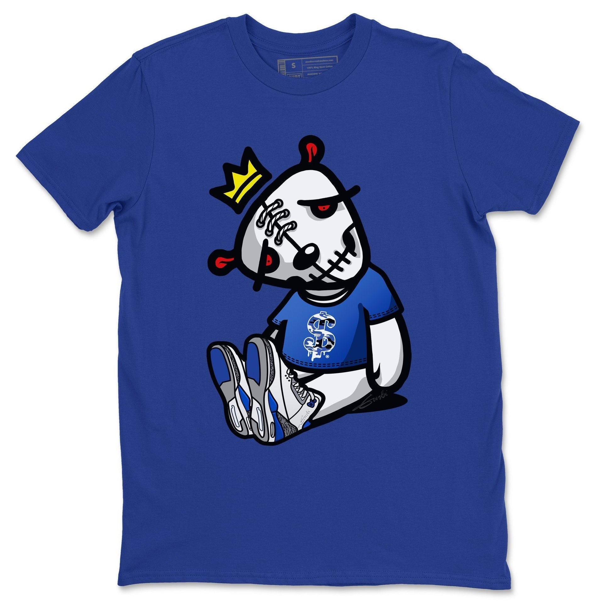Jordan 3 Racer Blue Sneaker Match Tees Dead Dolls Sneaker Tees Jordan 3 Racer Blue Sneaker Release Tees Unisex Shirts