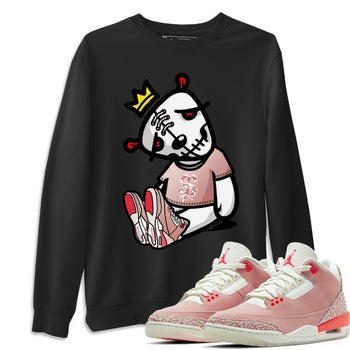 Jordan 3 Rust Pink Sneaker Match Tees Dead Dolls Sneaker Tees Jordan 3 Rust Pink Sneaker Release Tees Unisex Shirts