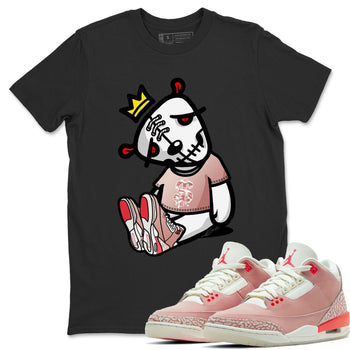 Jordan 3 Rust Pink Sneaker Match Tees Dead Dolls Sneaker Tees Jordan 3 Rust Pink Sneaker Release Tees Unisex Shirts