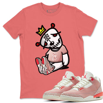 Jordan 3 Rust Pink Sneaker Match Tees Dead Dolls Sneaker Tees Jordan 3 Rust Pink Sneaker Release Tees Unisex Shirts