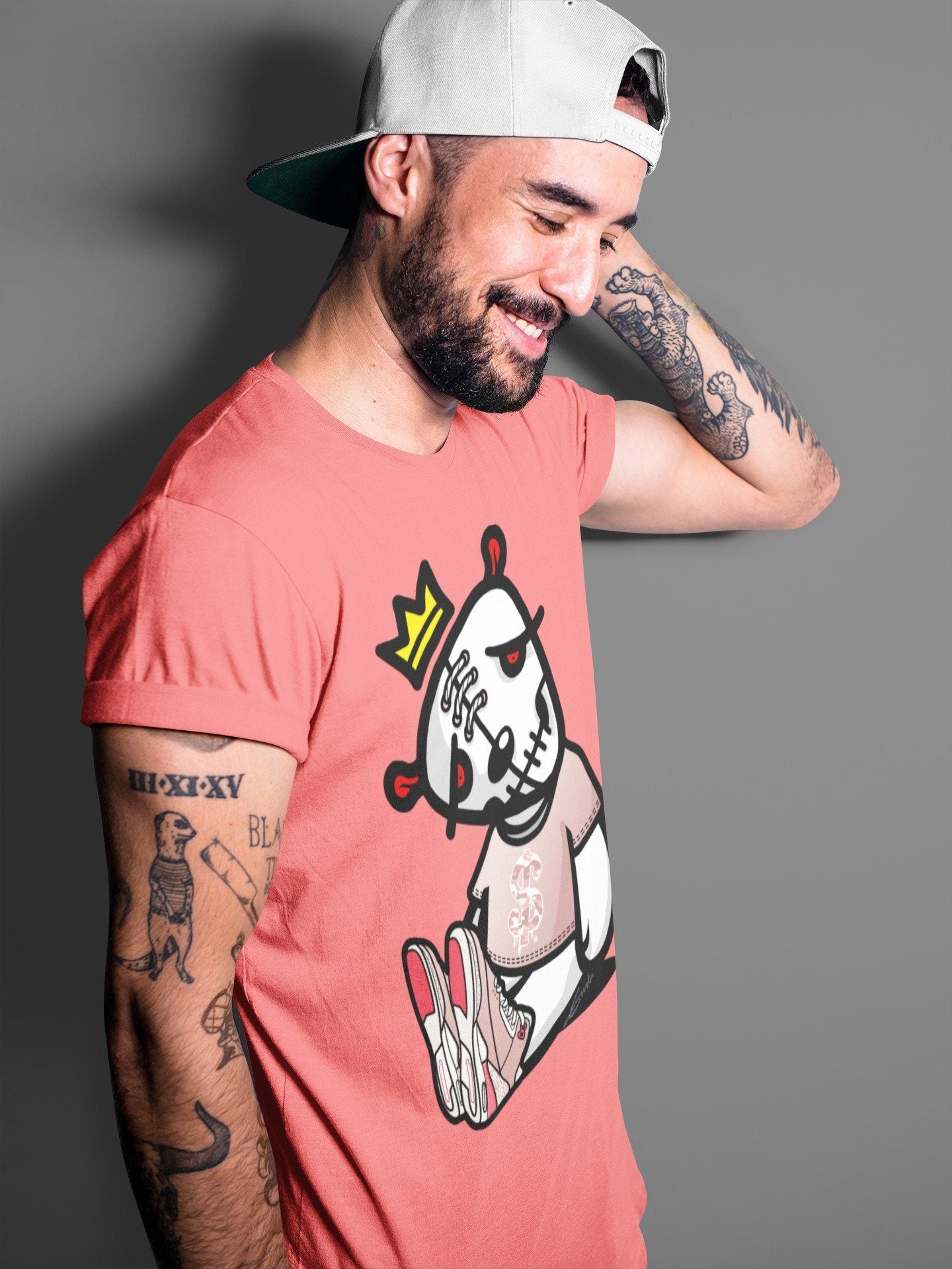 Jordan 3 Rust Pink Sneaker Match Tees Dead Dolls Sneaker Tees Jordan 3 Rust Pink Sneaker Release Tees Unisex Shirts