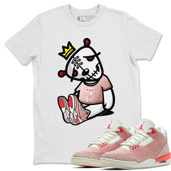 Jordan 3 Rust Pink Sneaker Match Tees Dead Dolls Sneaker Tees Jordan 3 Rust Pink Sneaker Release Tees Unisex Shirts