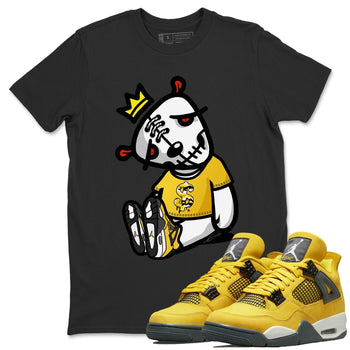 Jordan 4 Lightning Sneaker Match Tees Dead Dolls Sneaker Tees Jordan 4 Lightning Sneaker Release Tees Unisex Shirts