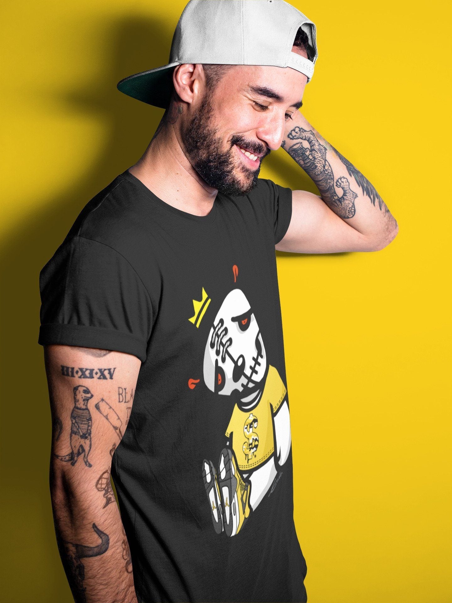 Jordan 4 Lightning Sneaker Match Tees Dead Dolls Sneaker Tees Jordan 4 Lightning Sneaker Release Tees Unisex Shirts