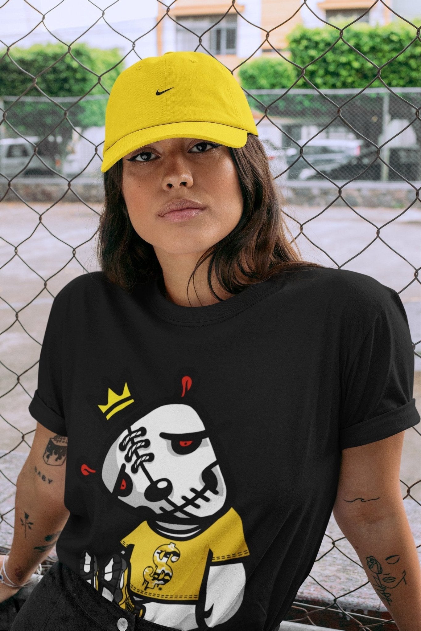 Jordan 4 Lightning Sneaker Match Tees Dead Dolls Sneaker Tees Jordan 4 Lightning Sneaker Release Tees Unisex Shirts