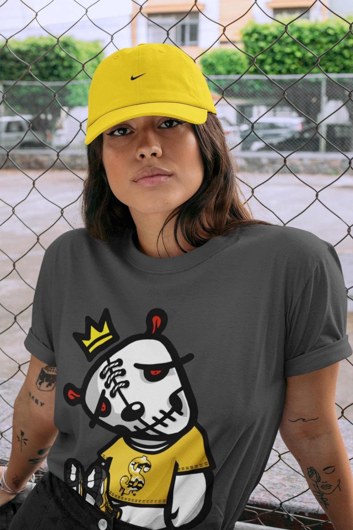 Jordan 4 Lightning Sneaker Match Tees Dead Dolls Sneaker Tees Jordan 4 Lightning Sneaker Release Tees Unisex Shirts
