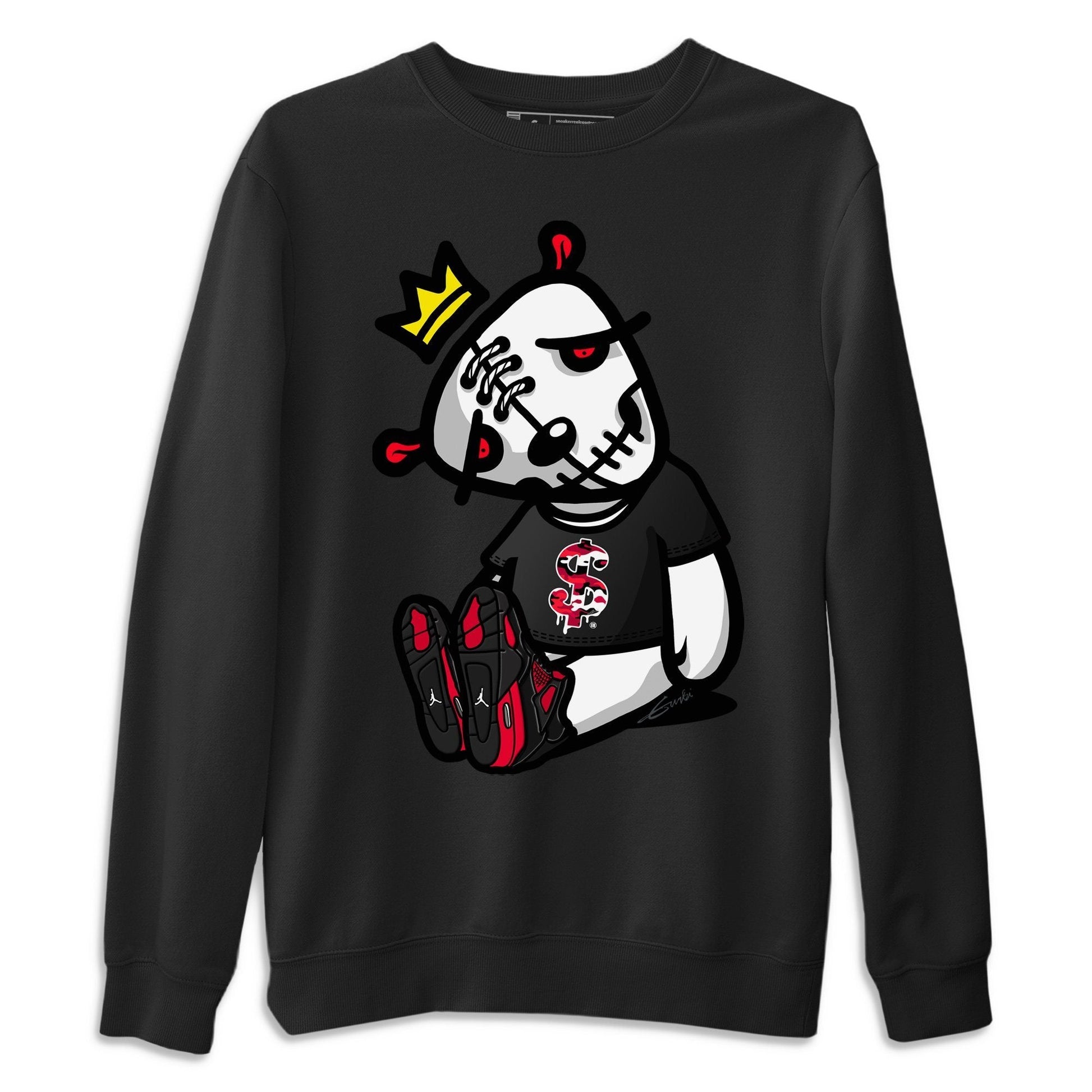 Jordan 4 Red Thunder Sneaker Match Tees Dead Dolls Sneaker Tees Jordan 4 Red Thunder Sneaker Release Tees Unisex Shirts