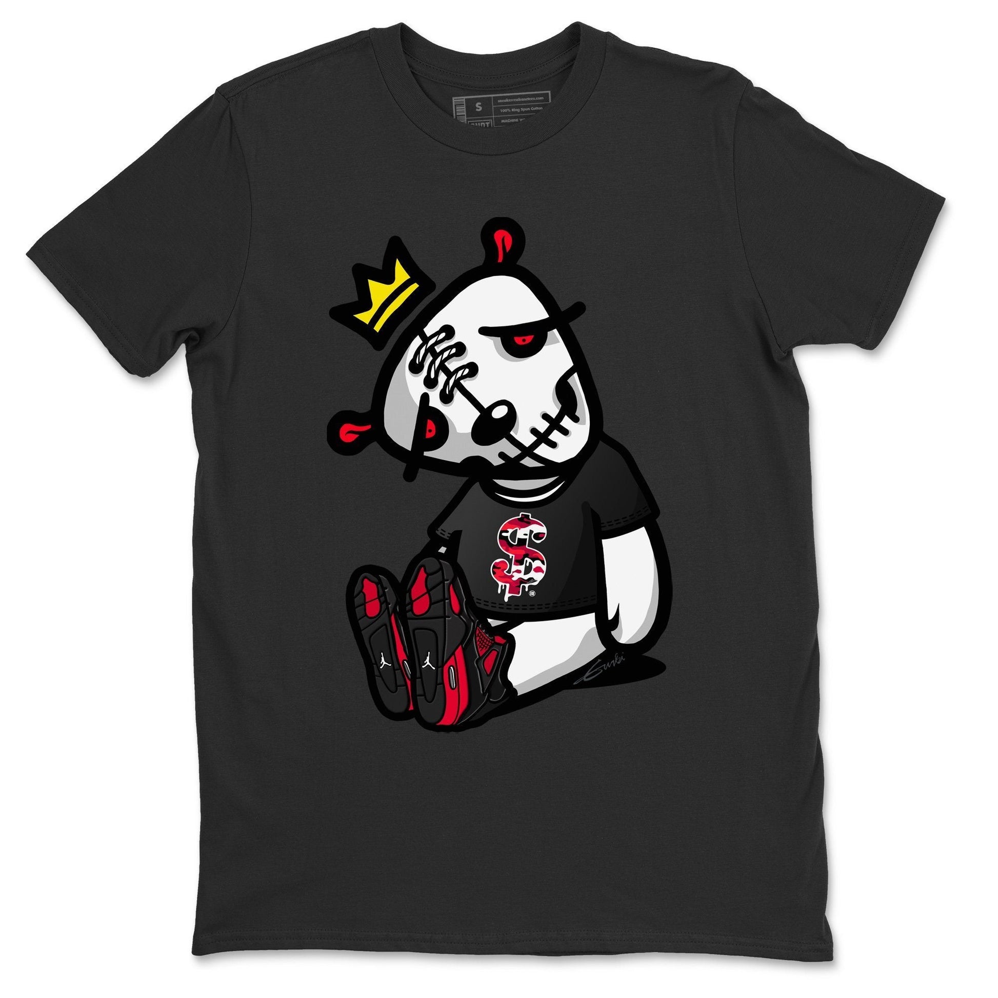 Jordan 4 Red Thunder Sneaker Match Tees Dead Dolls Sneaker Tees Jordan 4 Red Thunder Sneaker Release Tees Unisex Shirts