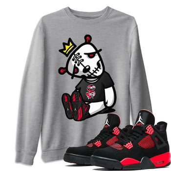 Jordan 4 Red Thunder Sneaker Match Tees Dead Dolls Sneaker Tees Jordan 4 Red Thunder Sneaker Release Tees Unisex Shirts