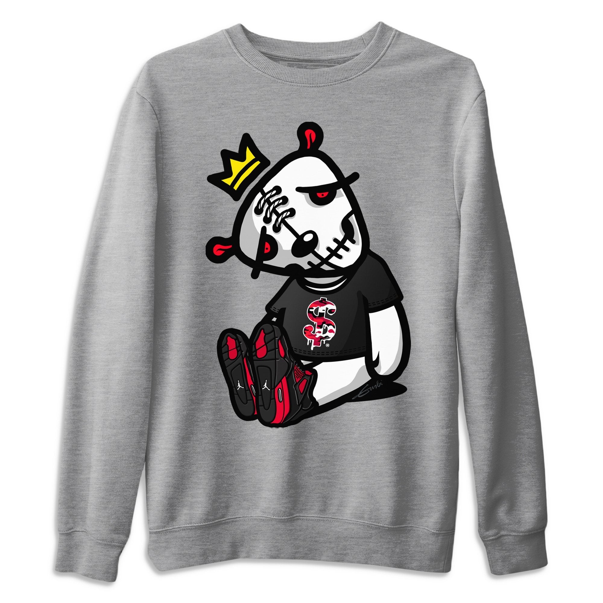 Jordan 4 Red Thunder Sneaker Match Tees Dead Dolls Sneaker Tees Jordan 4 Red Thunder Sneaker Release Tees Unisex Shirts
