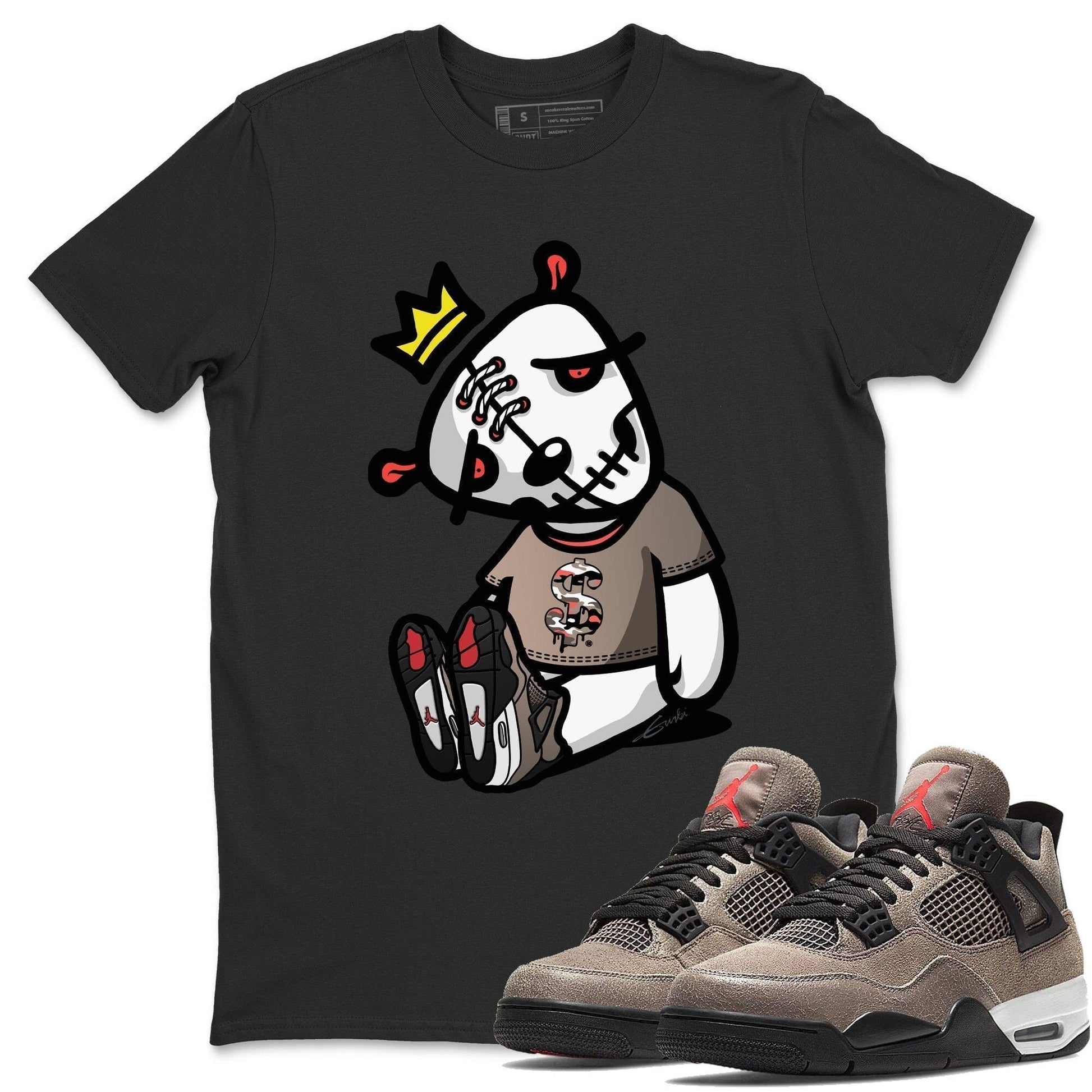 Jordan 4 Taupe Haze Sneaker Match Tees Dead Dolls Sneaker Tees Jordan 4 Taupe Haze Sneaker Release Tees Unisex Shirts