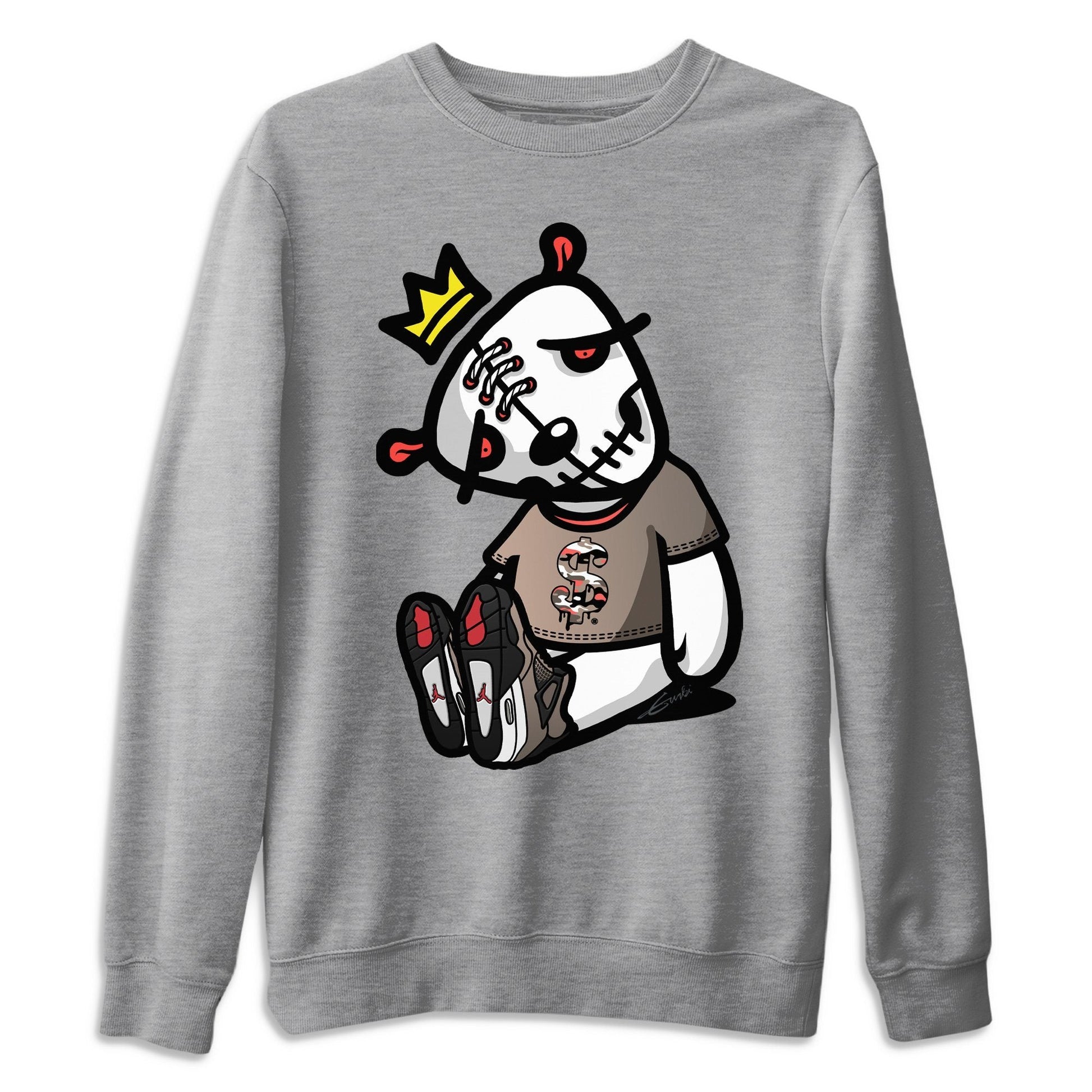 Jordan 4 Taupe Haze Sneaker Match Tees Dead Dolls Sneaker Tees Jordan 4 Taupe Haze Sneaker Release Tees Unisex Shirts