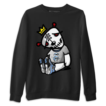 Jordan 4 University Blue Sneaker Match Tees Dead Dolls Sneaker Tees Jordan 4 University Blue Sneaker Release Tees Unisex Shirts