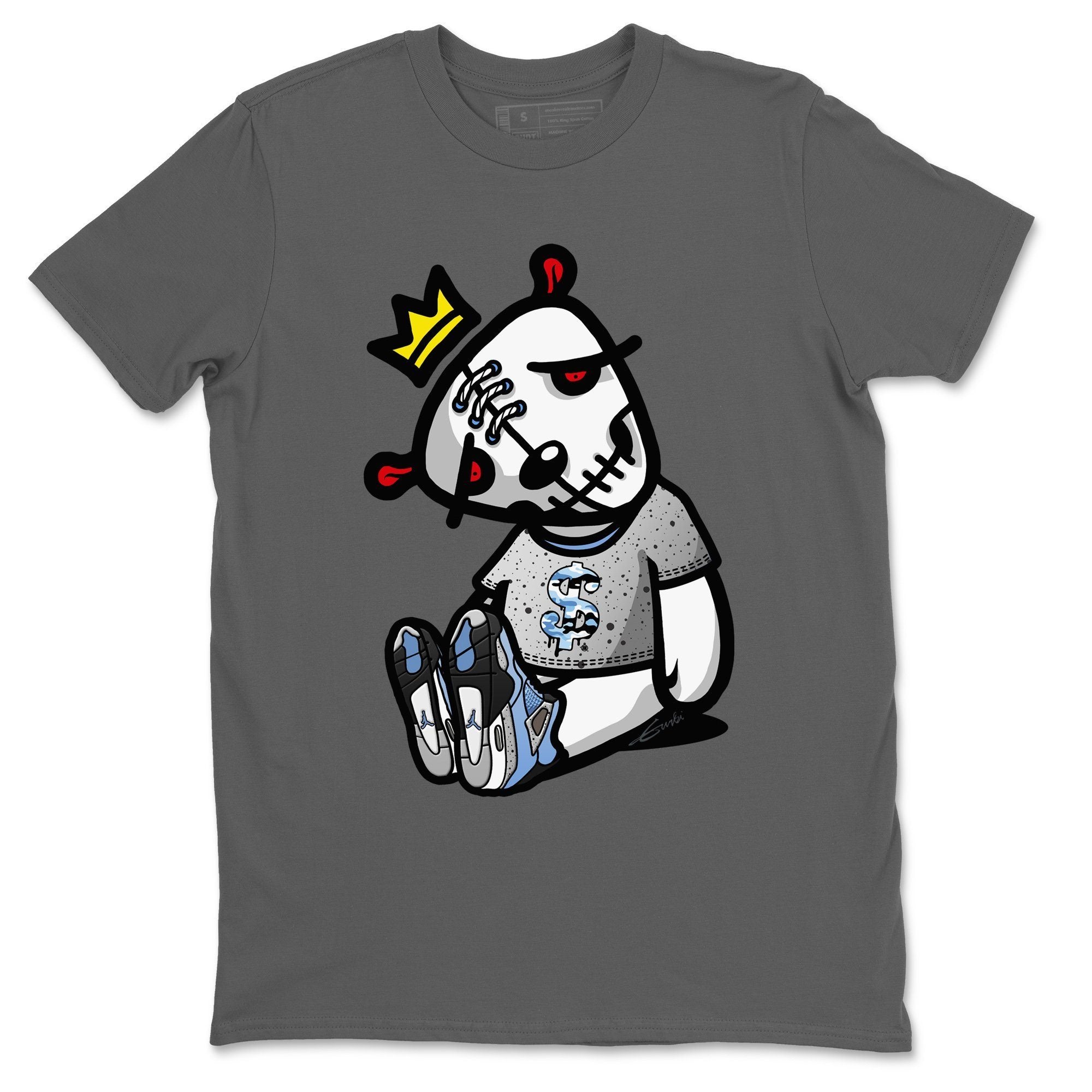 Jordan 4 University Blue Sneaker Match Tees Dead Dolls Sneaker Tees Jordan 4 University Blue Sneaker Release Tees Unisex Shirts