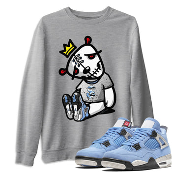 Jordan 4 University Blue Sneaker Match Tees Dead Dolls Sneaker Tees Jordan 4 University Blue Sneaker Release Tees Unisex Shirts