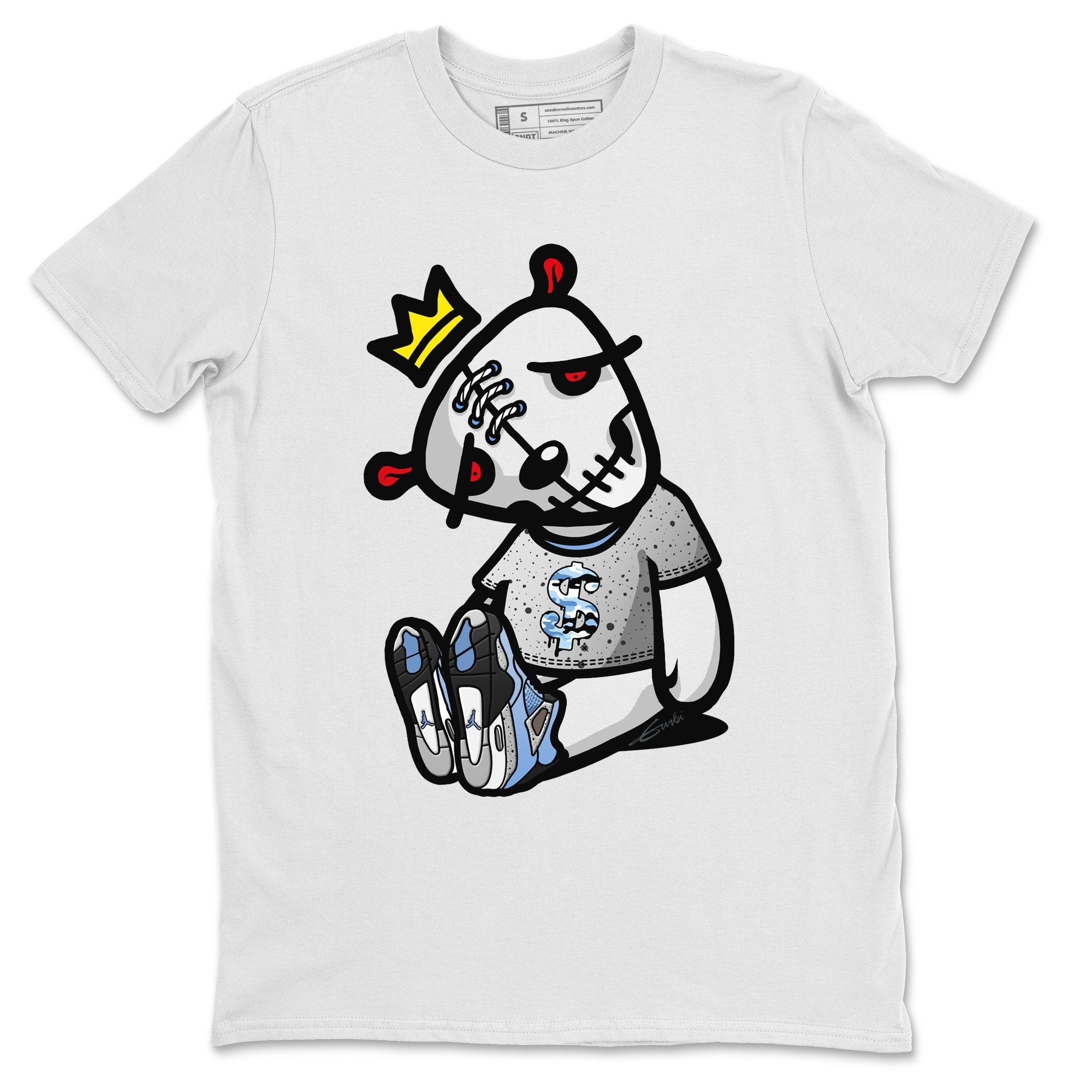 Jordan 4 University Blue Sneaker Match Tees Dead Dolls Sneaker Tees Jordan 4 University Blue Sneaker Release Tees Unisex Shirts