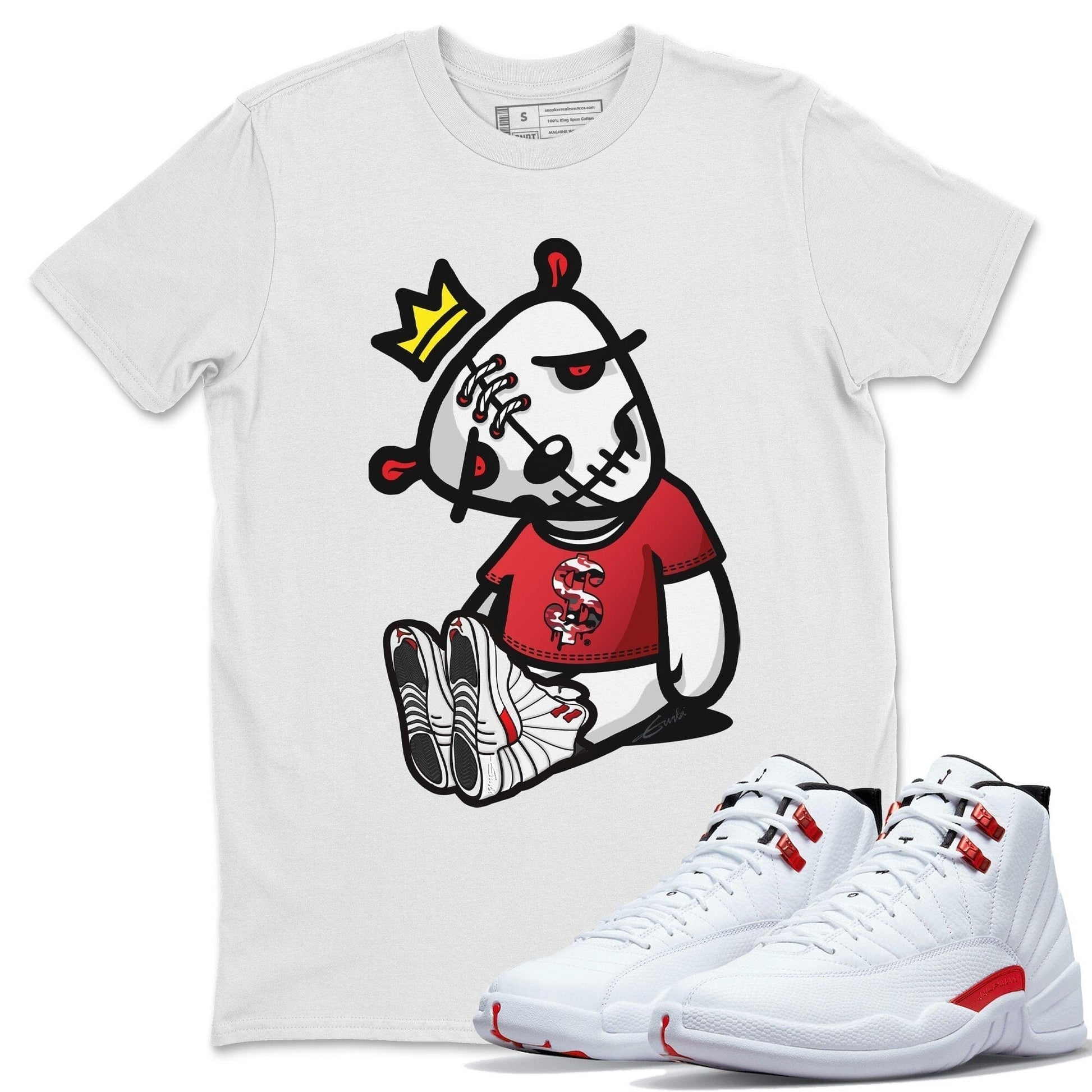 Jordan 12 Twist Sneaker Match Tees Dead Dolls Sneaker Tees Jordan 12 Twist Sneaker Release Tees Unisex Shirts