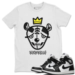 Jordan 1 Black White Sneaker Match Tees Dead Dolls Face Sneaker Tees Jordan 1 Black White Sneaker Release Tees Unisex Shirts