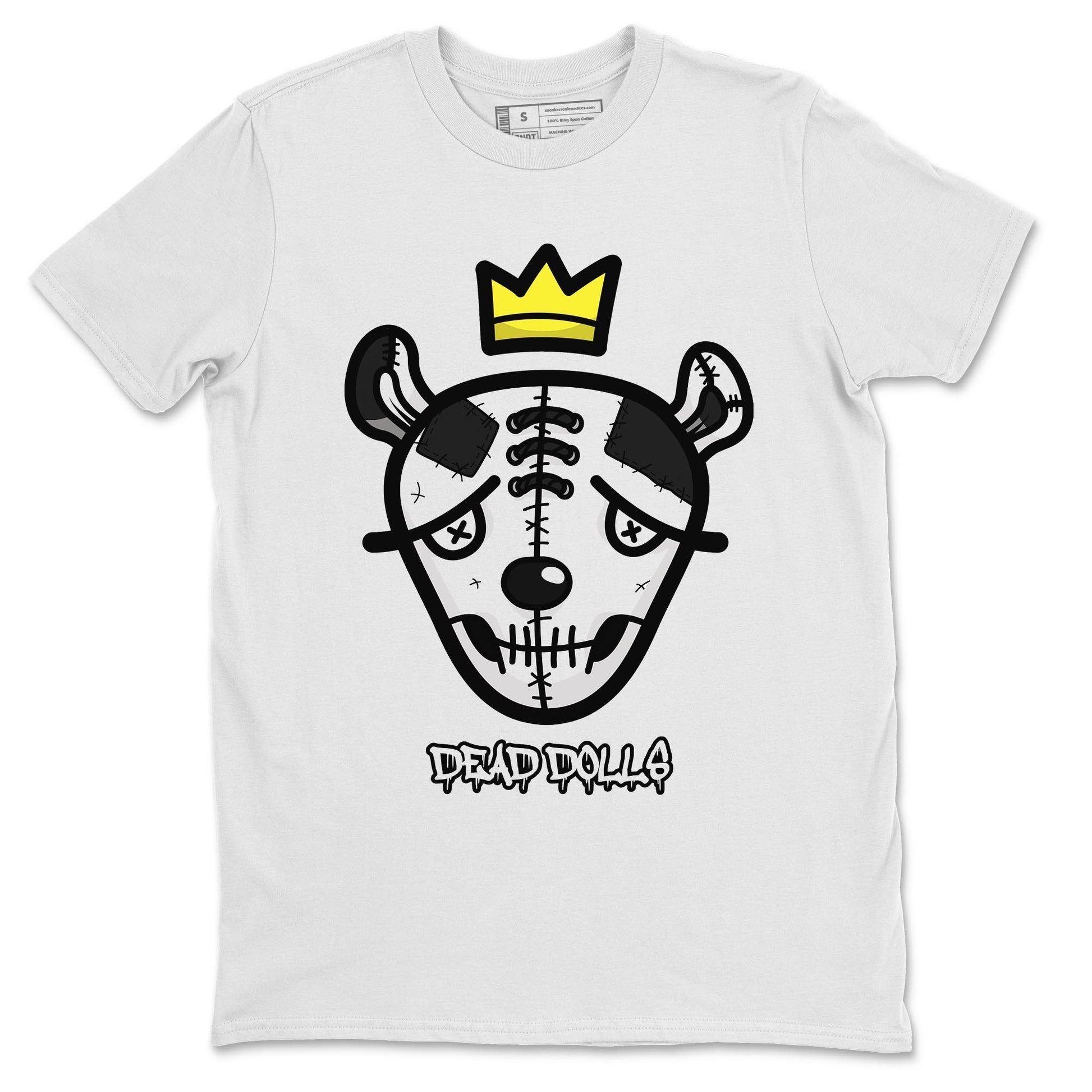 Jordan 1 Black White Sneaker Match Tees Dead Dolls Face Sneaker Tees Jordan 1 Black White Sneaker Release Tees Unisex Shirts