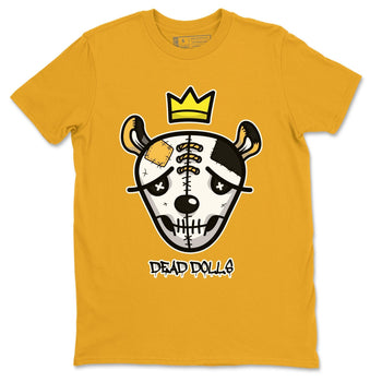 Jordan 1 Pollen Sneaker Match Tees Dead Dolls Face Sneaker Tees Jordan 1 Pollen Sneaker Release Tees Unisex Shirts