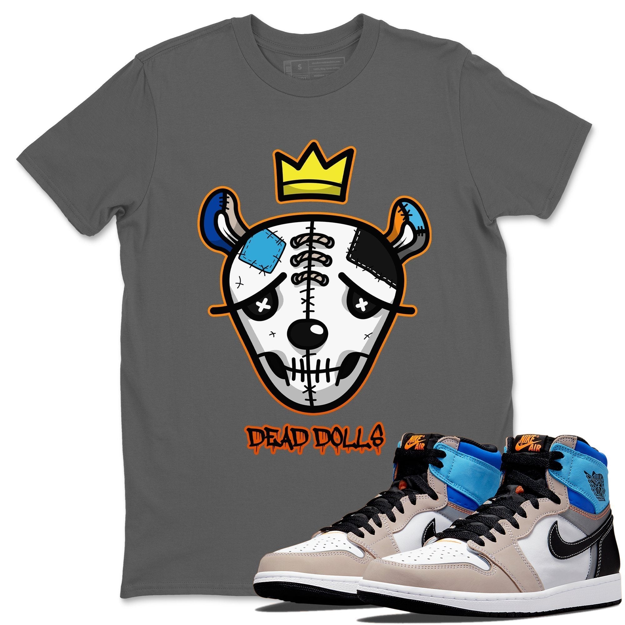 Jordan 1 Prototype Sneaker Match Tees Dead Dolls Face Sneaker Tees Jordan 1 Prototype Sneaker Release Tees Unisex Shirts