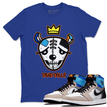 Jordan 1 Prototype Sneaker Match Tees Dead Dolls Face Sneaker Tees Jordan 1 Prototype Sneaker Release Tees Unisex Shirts