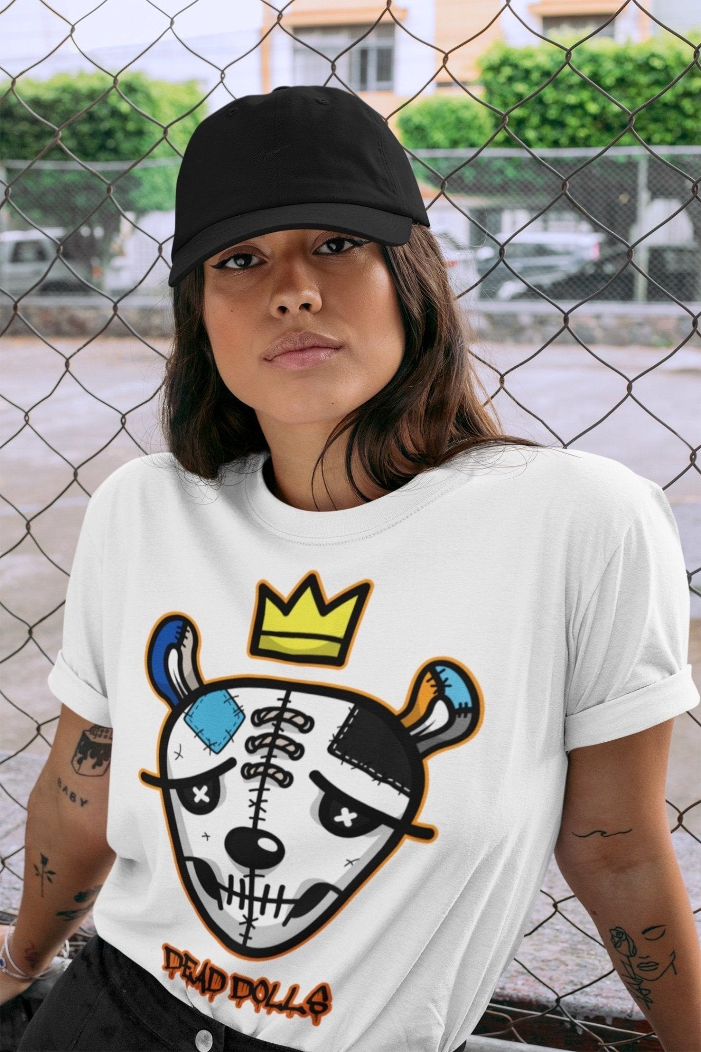 Jordan 1 Prototype Sneaker Match Tees Dead Dolls Face Sneaker Tees Jordan 1 Prototype Sneaker Release Tees Unisex Shirts