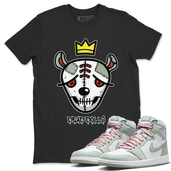 Jordan 1 Seafoam Sneaker Match Tees Dead Dolls Face Sneaker Tees Jordan 1 Seafoam Sneaker Release Tees Unisex Shirts