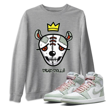 Jordan 1 Seafoam Sneaker Match Tees Dead Dolls Face Sneaker Tees Jordan 1 Seafoam Sneaker Release Tees Unisex Shirts