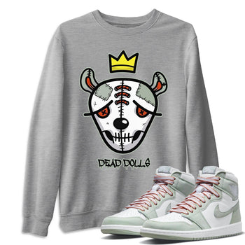 Jordan 1 Seafoam Sneaker Match Tees Dead Dolls Face Sneaker Tees Jordan 1 Seafoam Sneaker Release Tees Unisex Shirts