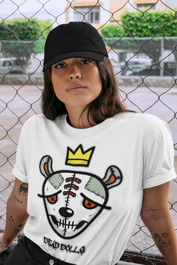 Jordan 1 Seafoam Sneaker Match Tees Dead Dolls Face Sneaker Tees Jordan 1 Seafoam Sneaker Release Tees Unisex Shirts