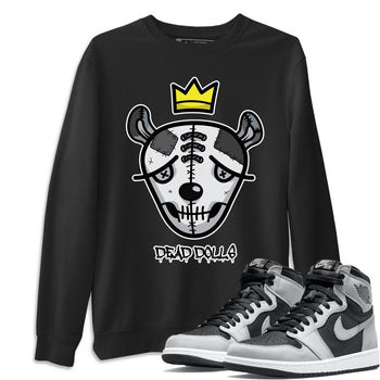 Jordan 1 Shadow 2.0 Sneaker Match Tees Dead Dolls Face Sneaker Tees Jordan 1 Shadow 2.0 Sneaker Release Tees Unisex Shirts