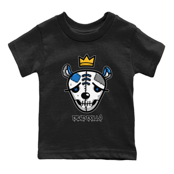 Jordan 1 True Blue Sneaker Match Tees Dead Dolls Face Sneaker Tees Jordan 1 True Blue Sneaker Release Tees Kids Shirts